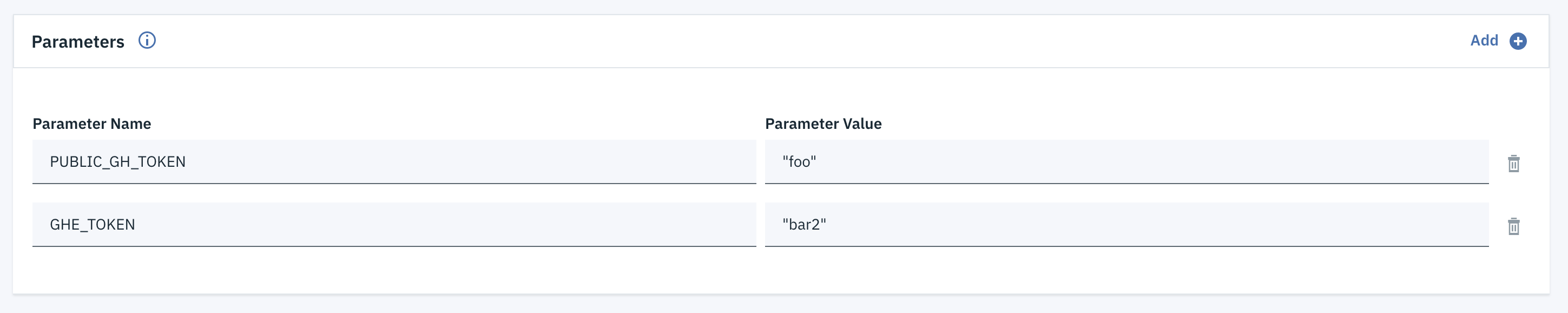 OpenWhisk Parameters